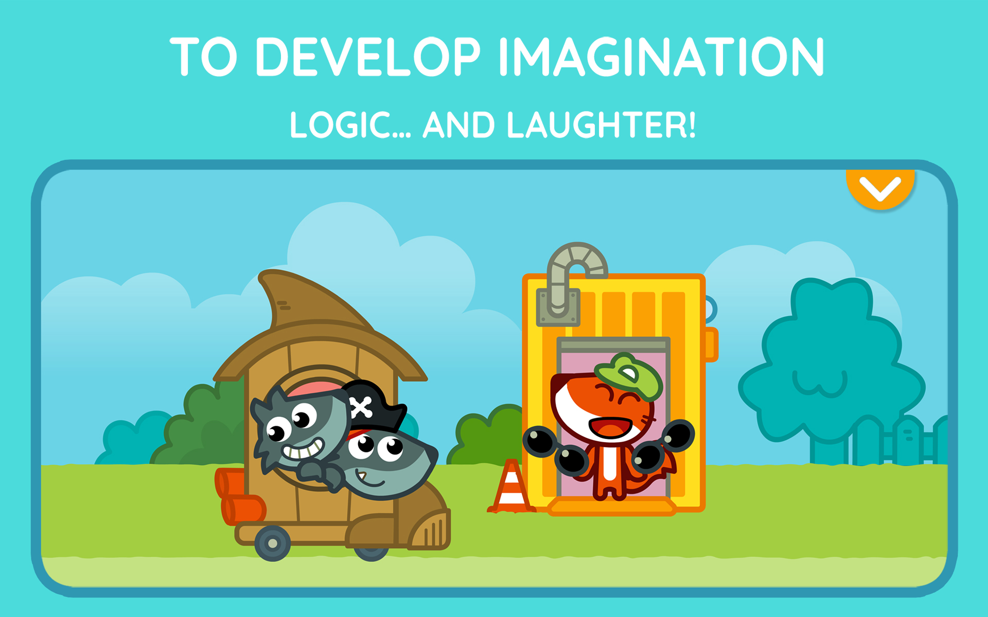 Pango Kids: Fun Learning Games, Educational world for 2-3-4-5 year